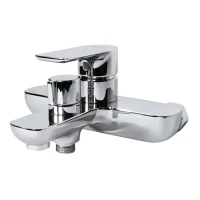 Набор для ванны 3 в 1 Grocenberg GB1009, хром