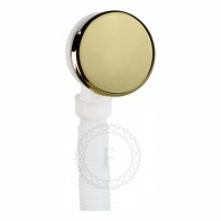 Сифон для ванны автоматический FILARETE FL90, золото глянец