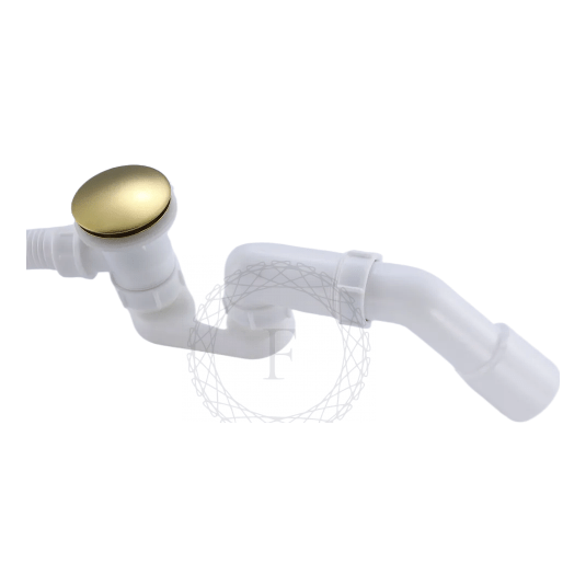 Сифон для ванны автоматический FILARETE FL90, золото глянец