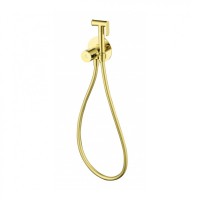 Гигиенический душ со смесителем Grocenberg GB009 с термостатом, золото глянец