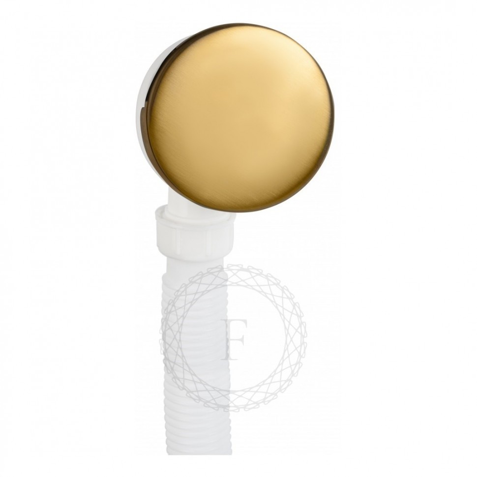 Сифон для ванны автоматический FILARETE FL90, золотой брашированный