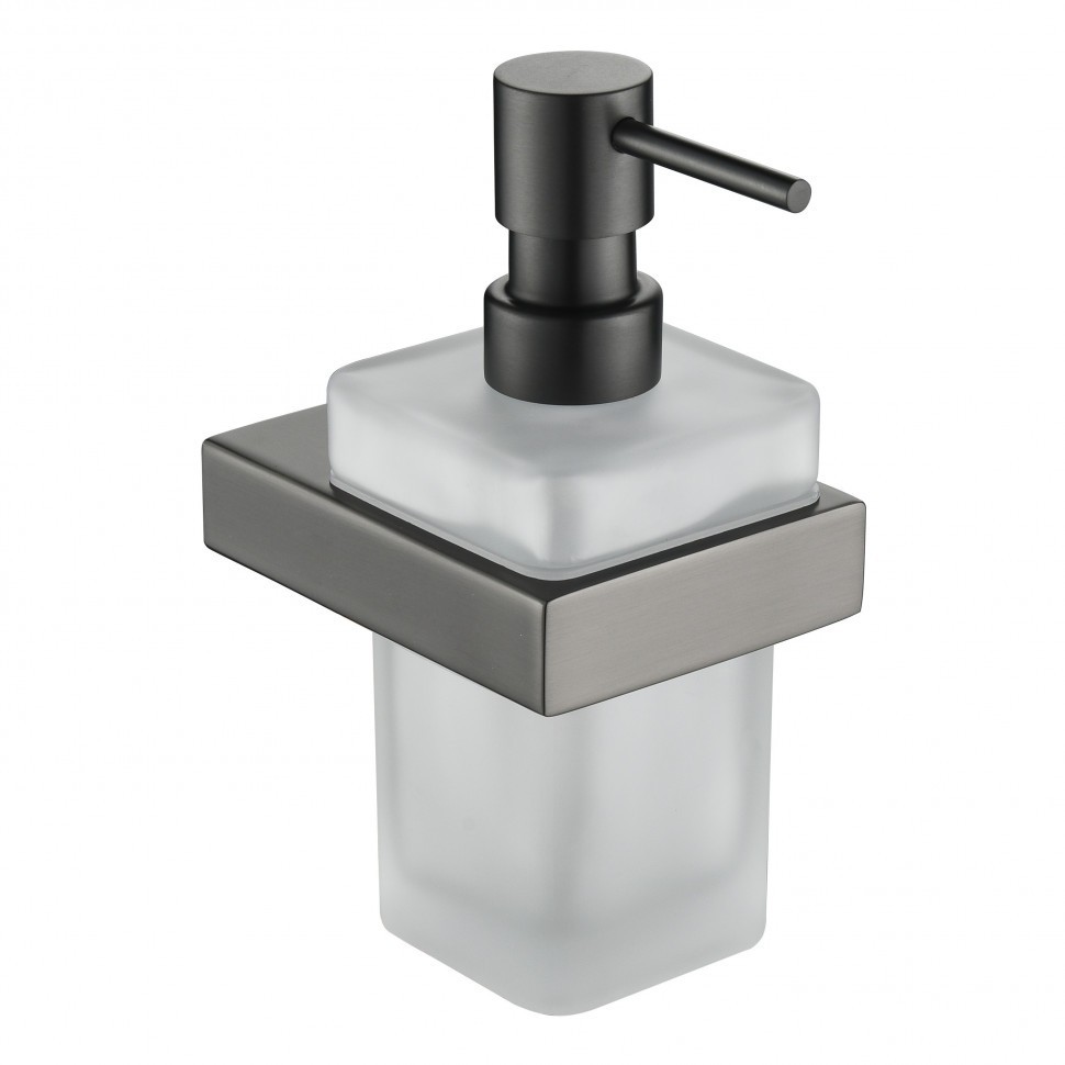 Настенный дозатор для жидкого мыла Grocenberg AC0028, графит