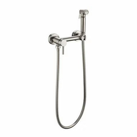 Смеситель с гигиеническим душем Grocenberg GB103N, никель