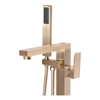 Смеситель напольный для ванны Grocenberg GB800, бронза