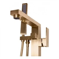 Смеситель напольный для ванны Grocenberg GB800, бронза