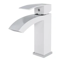 Набор для ванны 3 в 1 Hansberge H7077, белый/хром