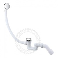 Сифон для ванны автоматический FILARETE FL90, хром