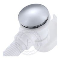 Сифон для ванны автоматический FILARETE FL90, хром