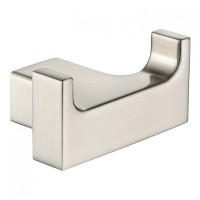 Крючок двойной Grocenberg AC0018, никель