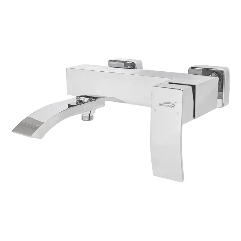 Набор для ванны 3 в 1 Hansberge H7077, хром