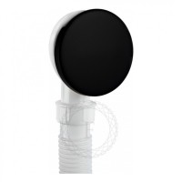 Сифон для ванны автоматический FILARETE FL90, черный матовый