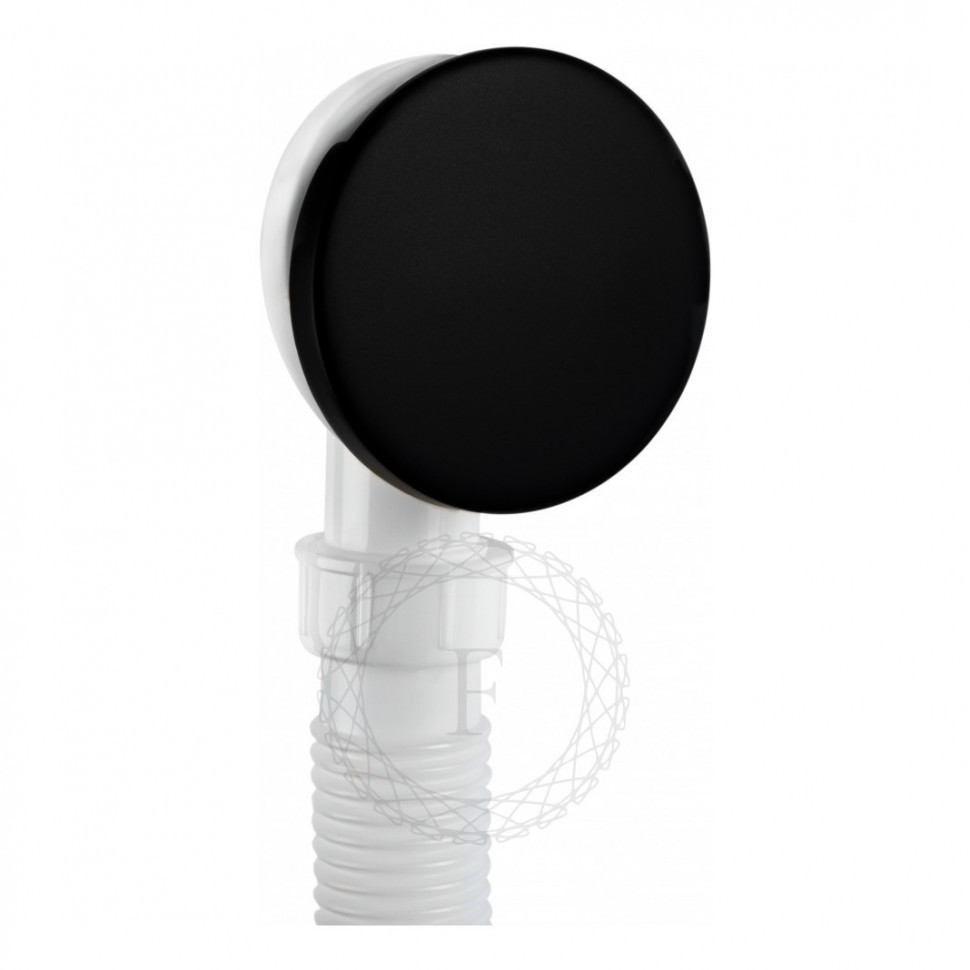 Сифон для ванны автоматический FILARETE FL90, черный матовый