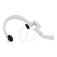 Сифон для ванны автоматический FILARETE FL90, черный матовый