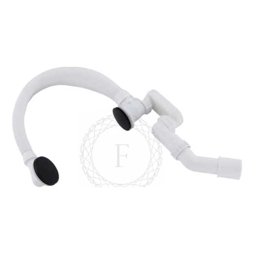 Сифон для ванны автоматический FILARETE FL90, черный матовый