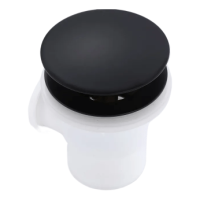 Сифон для ванны автоматический FILARETE FL90, черный матовый