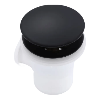 Сифон для ванны автоматический FILARETE FL90, черный матовый