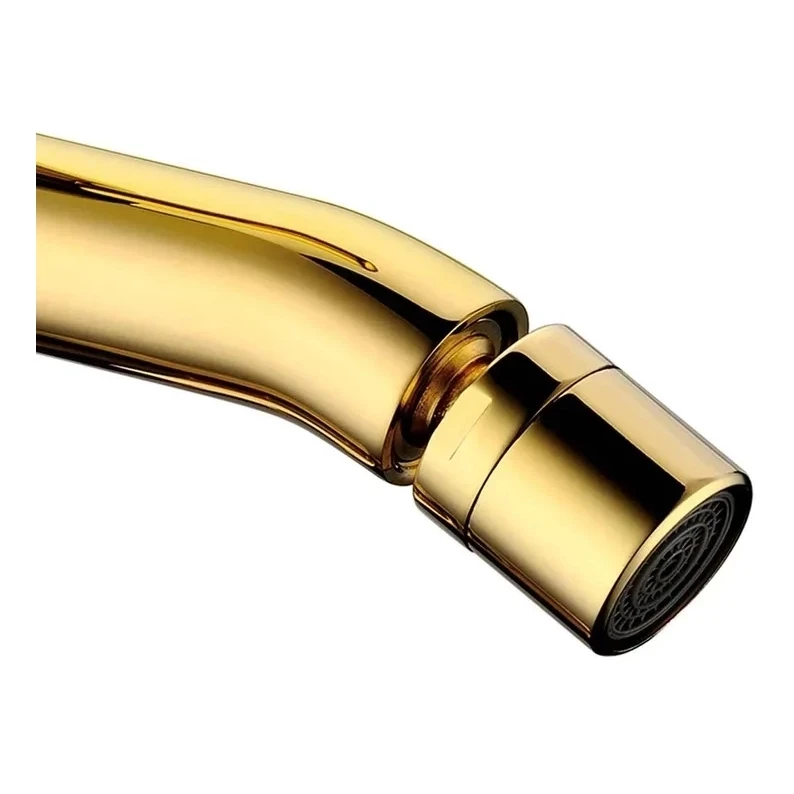 Смеситель для биде Grocenberg GB2094, золото глянец