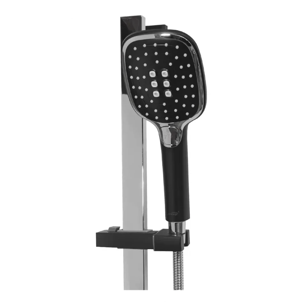 Набор для ванны 3 в 1 Hansberge H7077, черный хром