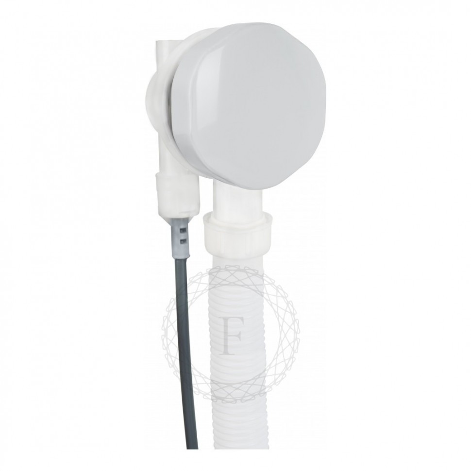 Сифон для ванны полуавтоматический FILARETE FL80, белый